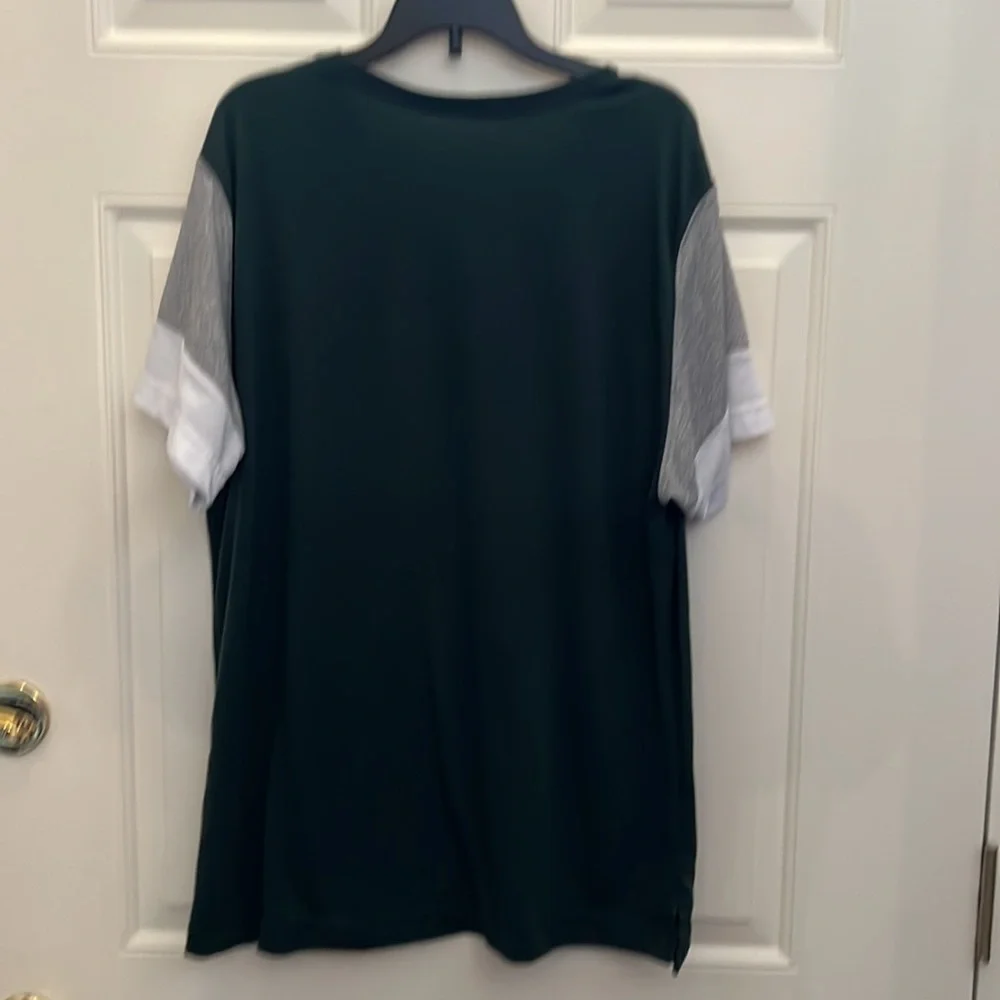 Nike Dri-Fit Women’s Michigan State V-Neck Tee.  XXL